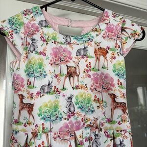 Colorful Animal Print Dress